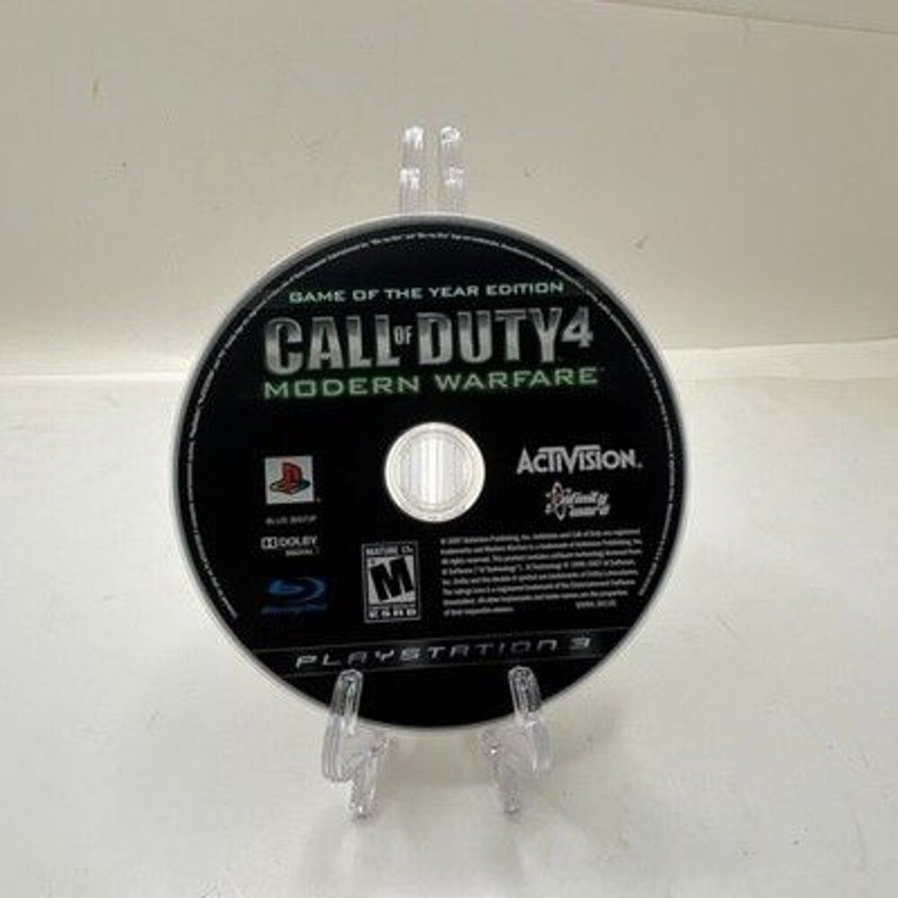 Call Of Duty 4: Modern Warfare Game Of The Year Edition (PlayStation 3, 2007)